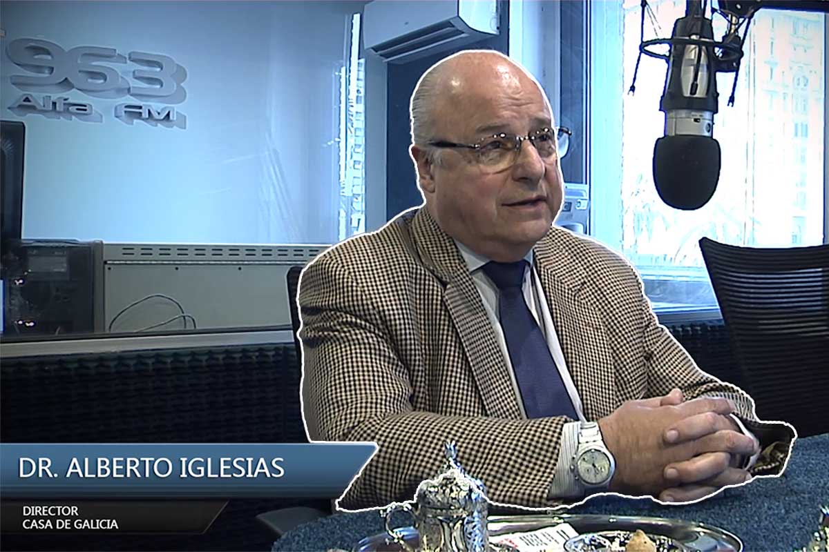 Entrevista al Dr. Alberto Iglesias, Presidente de Casa de Galicia