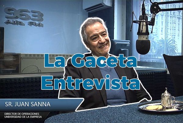 Entrevista al Sr. Juan Sanna, Director de Operaciones 27 Jana Sanna Universidad de la Empresa