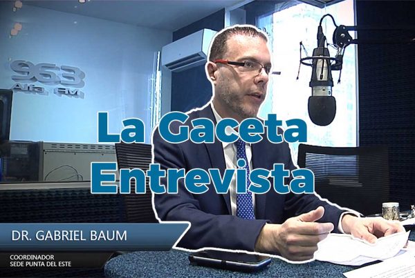 Entrevista Gabriel Baum Coordinador Académico Punta del Este 26 Gabriel Baum