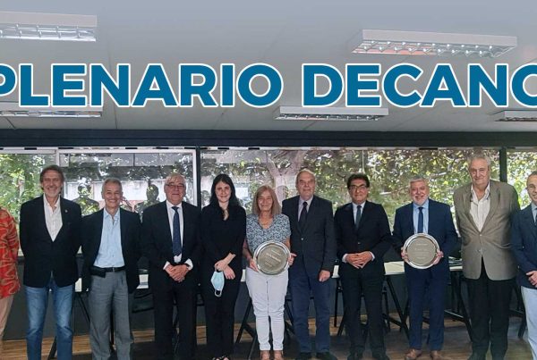 Plenario decanos