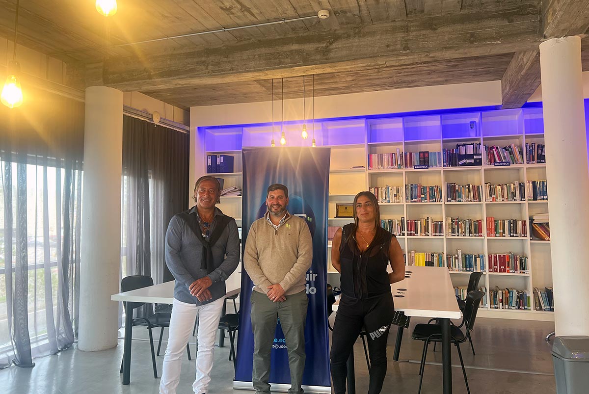 Damián Tort visita UDE Punta del Este para fortalecer la educación en Maldonado