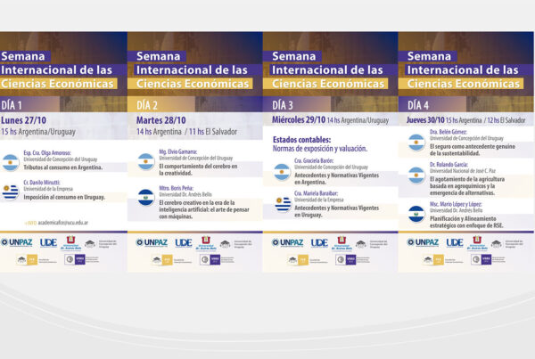 Semana Internacional de las Ciencias Económicas 1 semana internacional economía