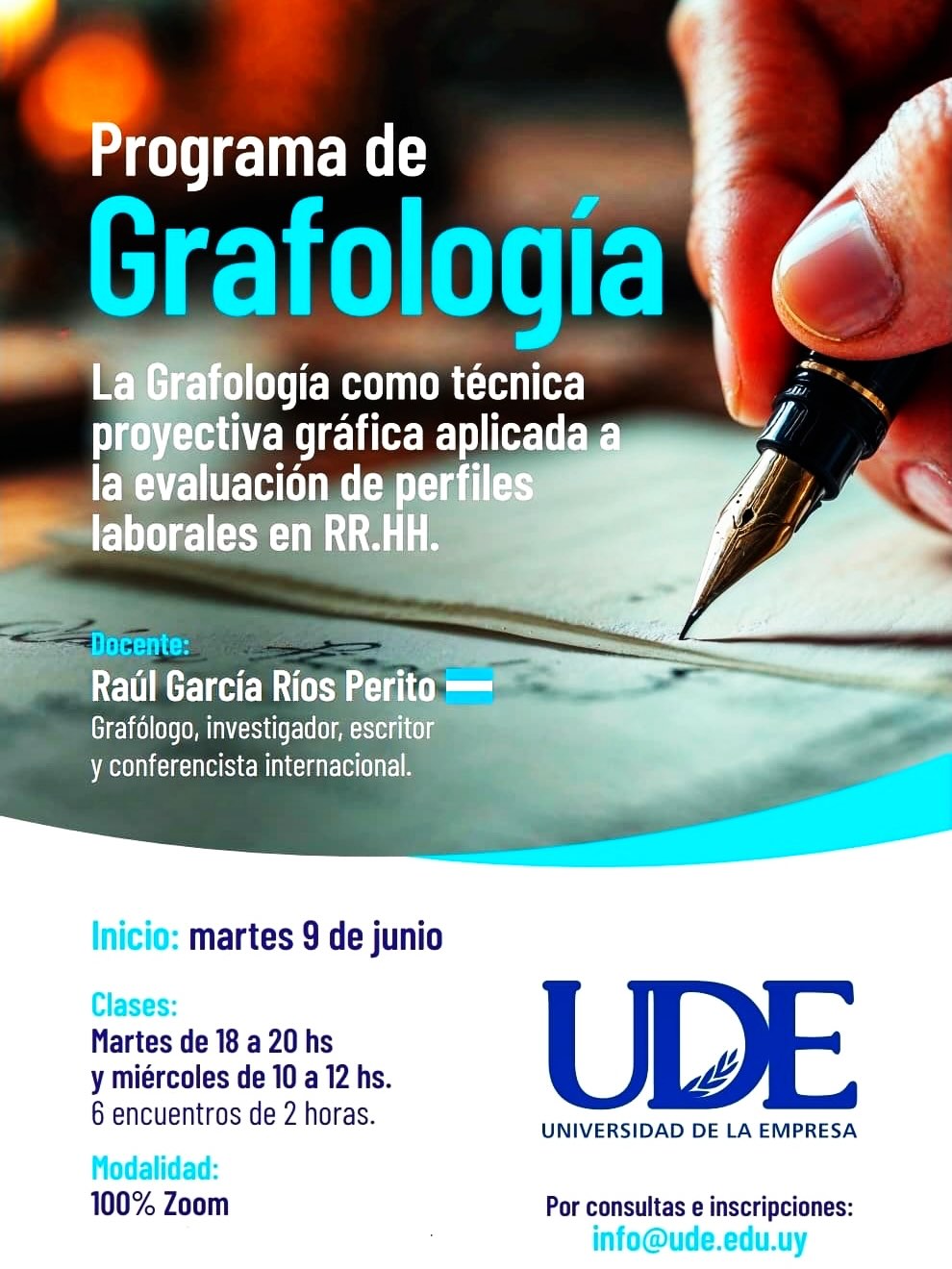 curso grafologia
