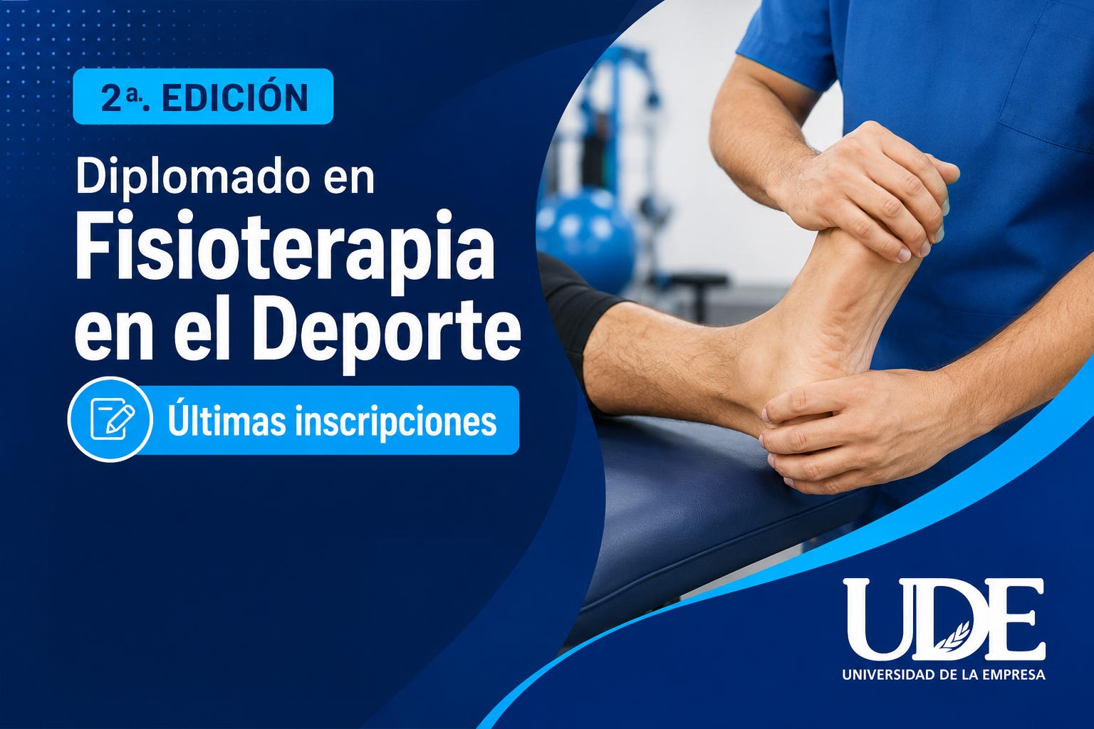 diplomado fisioterapia deporte