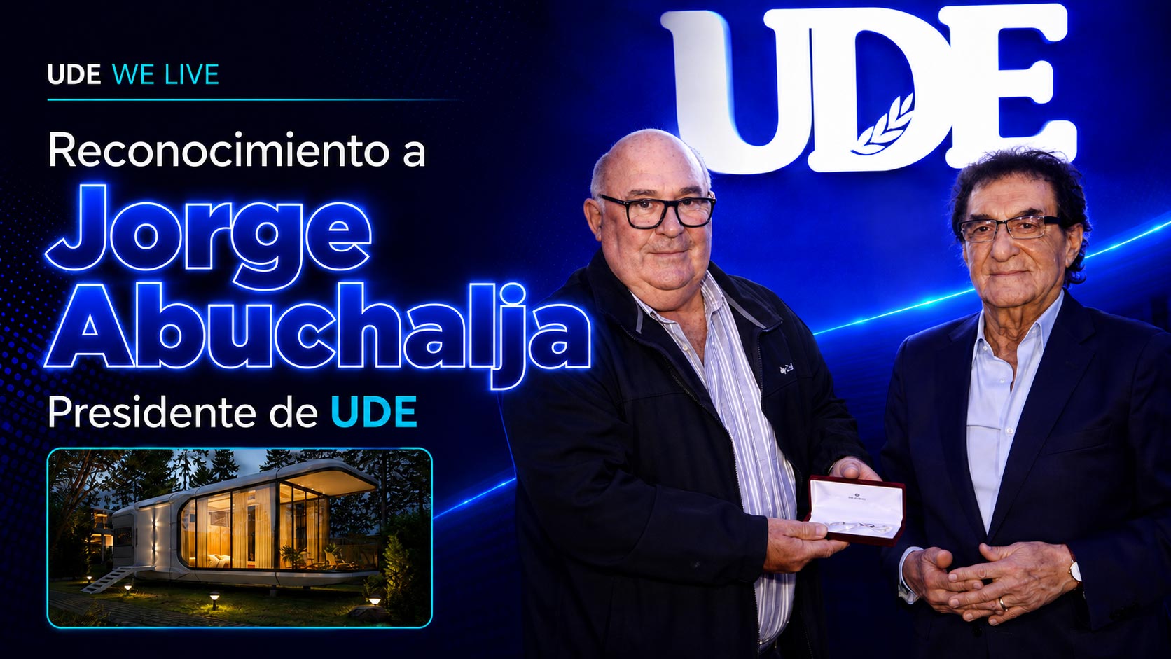 UDE reconoce la trayectoria de Jorge Abuchalja en Punta del Este 1 Jorge Abuchalja reconocimiento